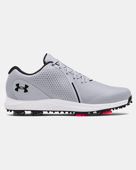 Men's UA Charged Draw RST Wide E Golf Shoes in Gray image number 0